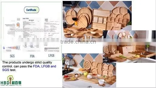 Wooden cup tree holder with round stand wholesale