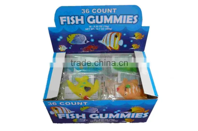 fish gummy(realistic shape,high quality)