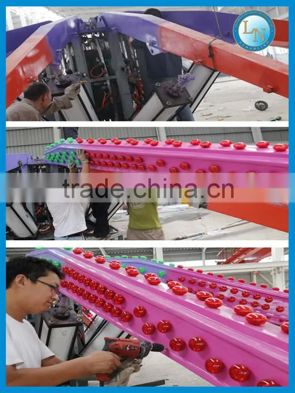Most popular amusement thrill adult game jumping rides machine