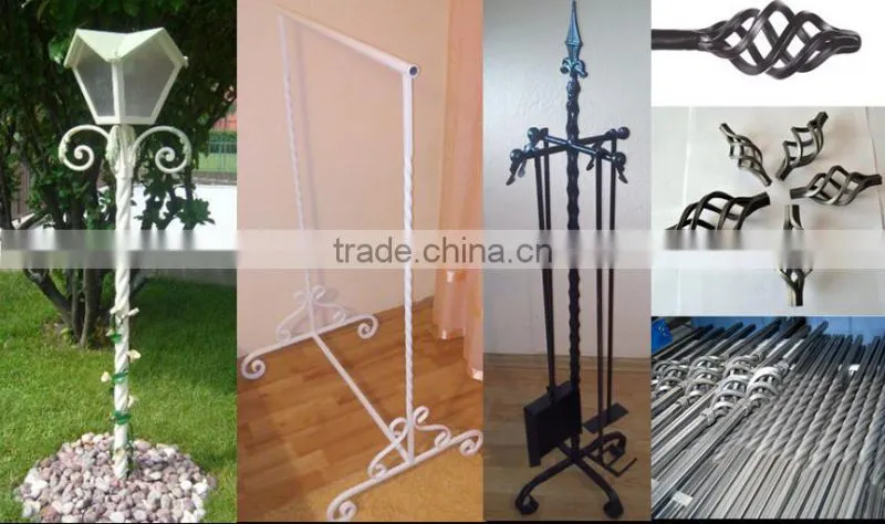 wrought iron machine, flat-steel lantern twiser machine