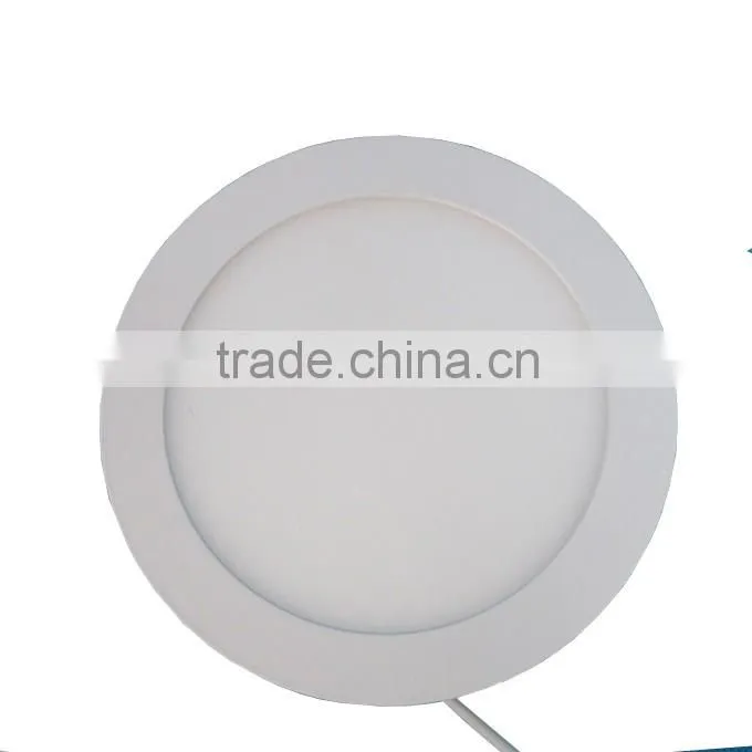 3W 4W 12 W 18W round ultra thin led light panel for kitchen