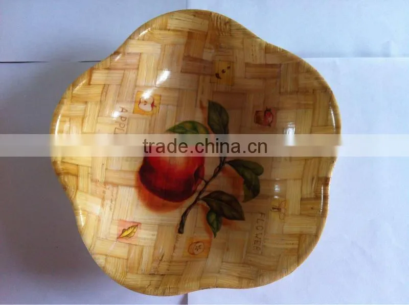 wood salad bowl,fruit decoration plate james@smxingyuan.com