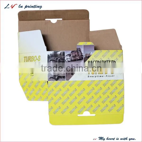 custom clour durable corrugated mechanical elements box