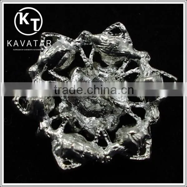 Good quality NK005 metal rhinestone button for clothes