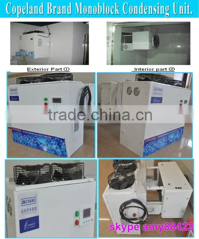 cold storage for meat and fish storage