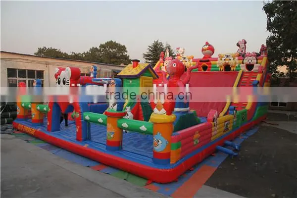 Inflatable castle with slide/adult bouncy castle inflatable