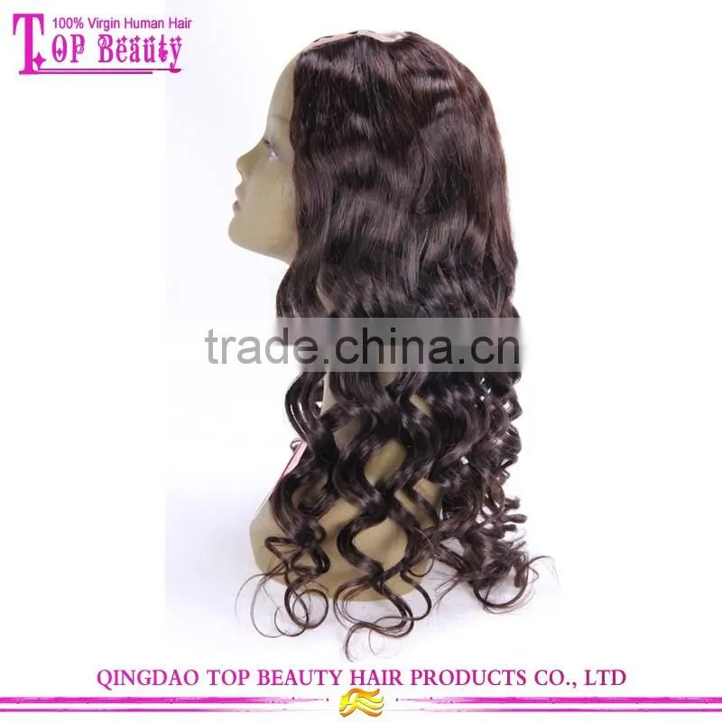 Ali Trade Assurance Paypal Accepted Factory Price Tangle Free Professional Indian Remy Hair U Part Wig