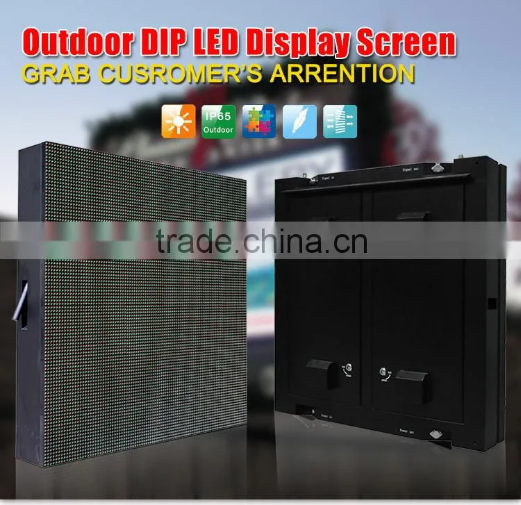 Outdoor Usage and 16mm Pixels outdoor led video billboards