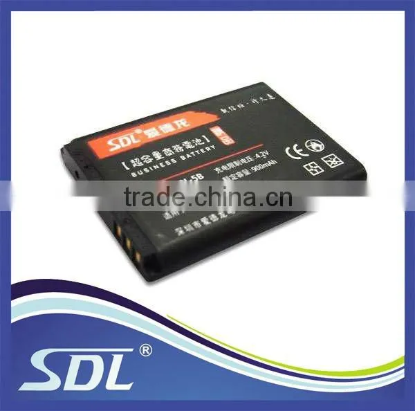 Factory supply business mobile phone battery, mobile phone batteries for nokia bp 4c for BL 5j Nokia 5800xm