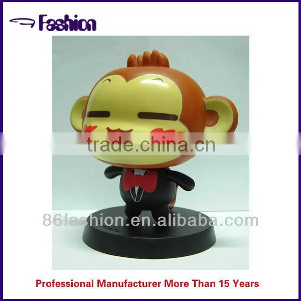 Hot sale plastic bobble head car toys