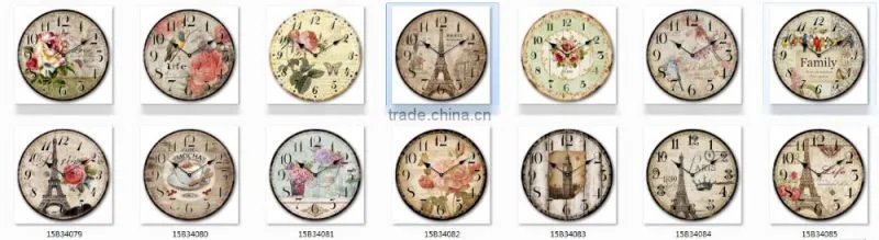Cheap Round Clock China Custom Made Wall Clock