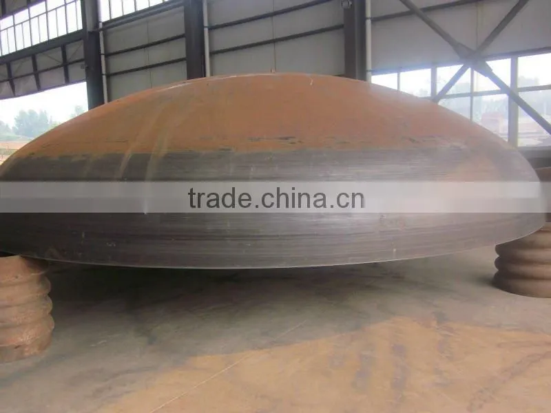 steel dome chinese dish head pipe cover metal cap