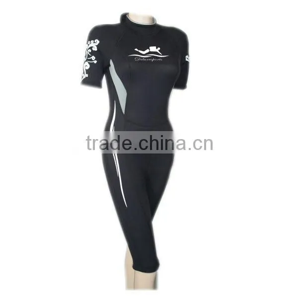 5mm blue with black diving wet suit snorkeling durable neoprene wet suit in sport