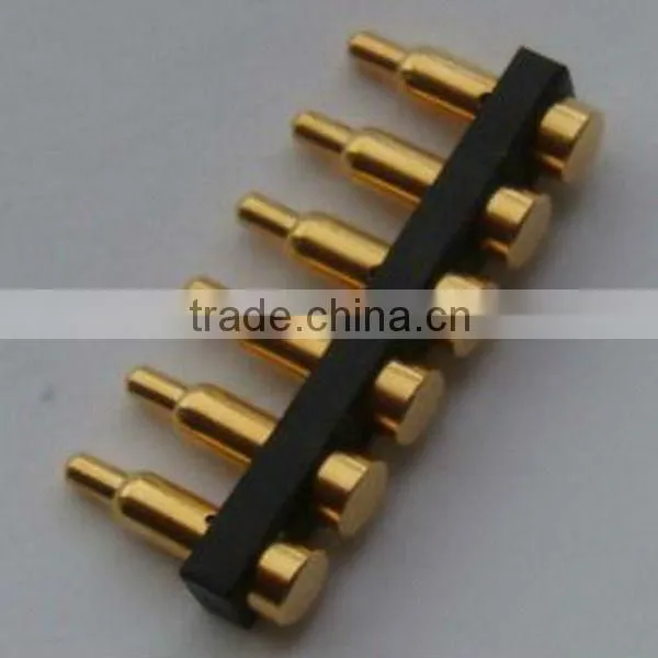 Brass pogo pin battery connector FOB Shenzhen/Hk