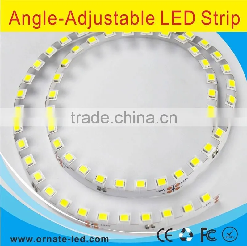 NEW! 2835 Angle adjustable led strip bendable led strip 120leds/m