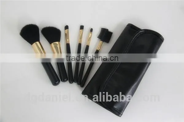 11pcs Professional black Makeup brush set/High quality synthetic makeup brushes