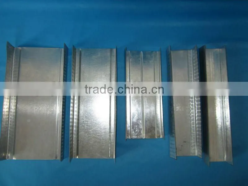 metal stud and track drywall