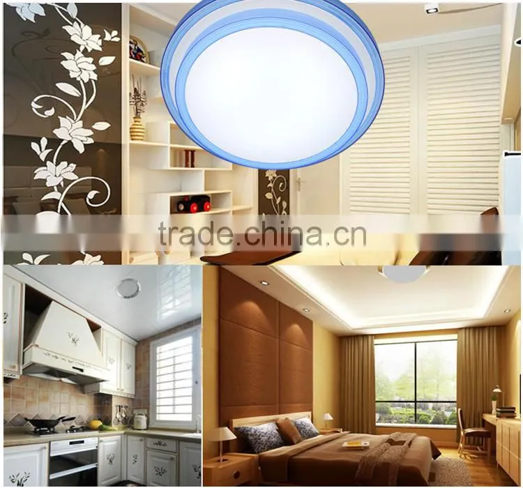 Surface mount round led ceiling lamp fixture / Modern ceiling led / Intelligent dimming led ceiling light