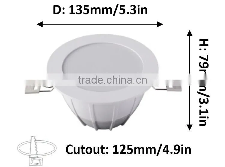 Exclusive design led down light 4W 6W 10W / CE Rohs Approval / Retrofit led recessed lighting fixture / Daylight cool white
