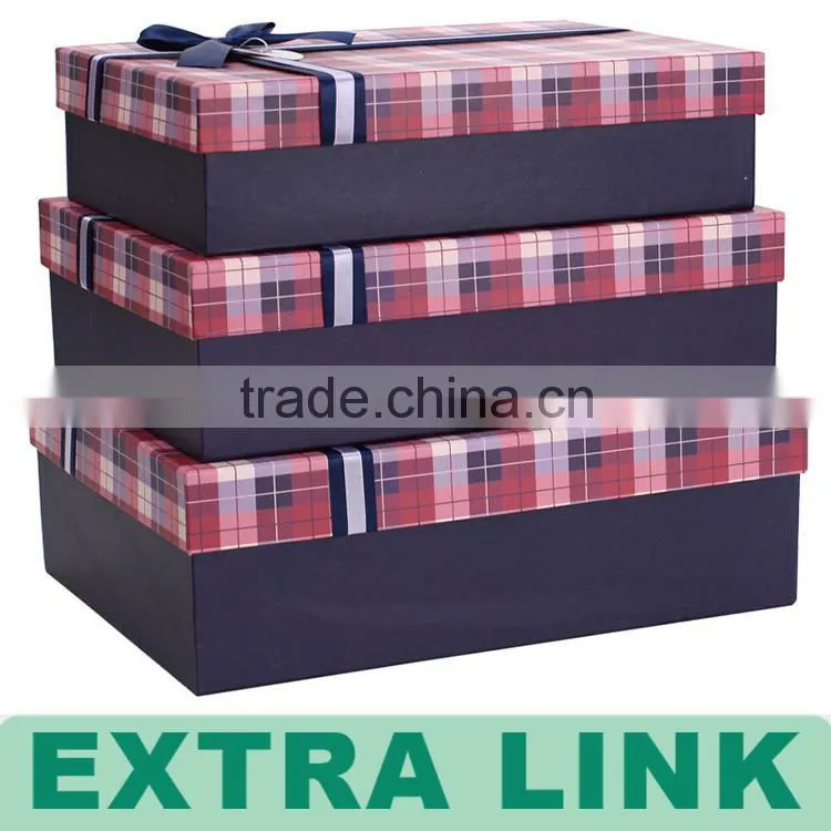 Colourful square storage top and base box