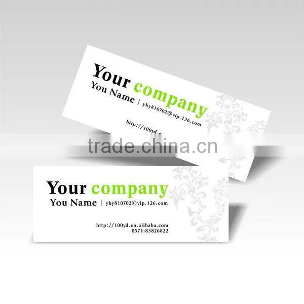 Bottom price popular glowing business card