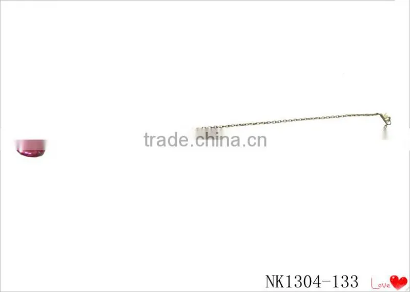 Diamond pendant chian necklace,elegant necklace for womems