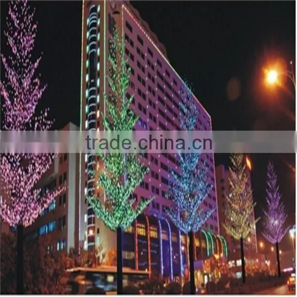 Holidays decoration light led tree light customized size felt decoration christmas tree color changing waterproof ip65