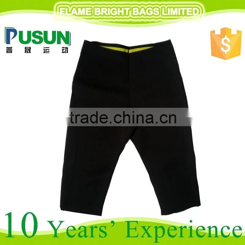 Unisex neoprene slimming pants for shaper