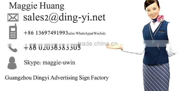 Frontlit 3d Led Channel led frontlit letter sign