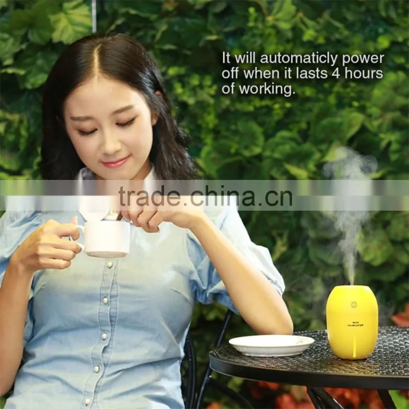 Mini Night-light Lemon Fruit Humidifier Portable USB Air Humidifier For Home And Car