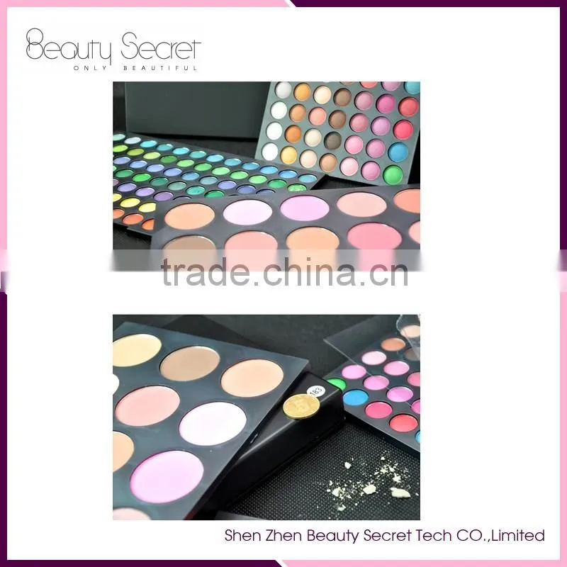 Good Quality Professional 183 colors Make up cosmetics pallet powder pigmented eyeshadow