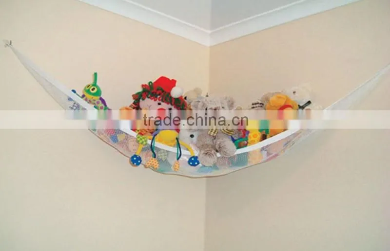 Wholesale Crochet Toy/ Teddy Hammock childrens toy tidy storage net hanging nets for toys