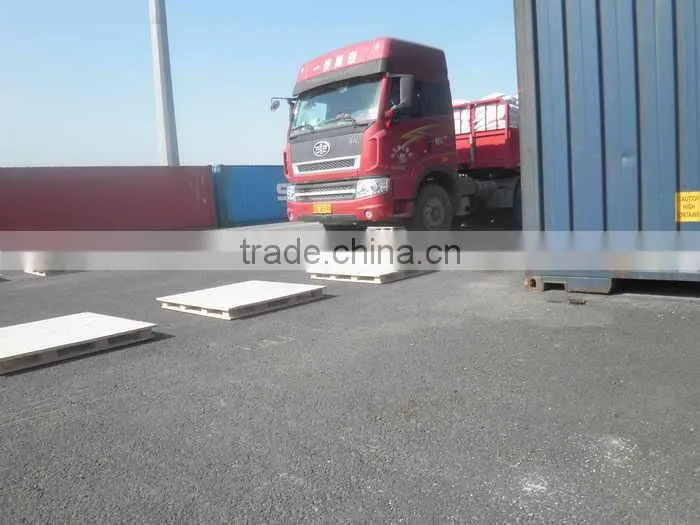 2015 High quality gypsum board loading on pallets