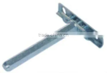 Adjustable 68x13x10mm steel zinc-plated invisible shelf support