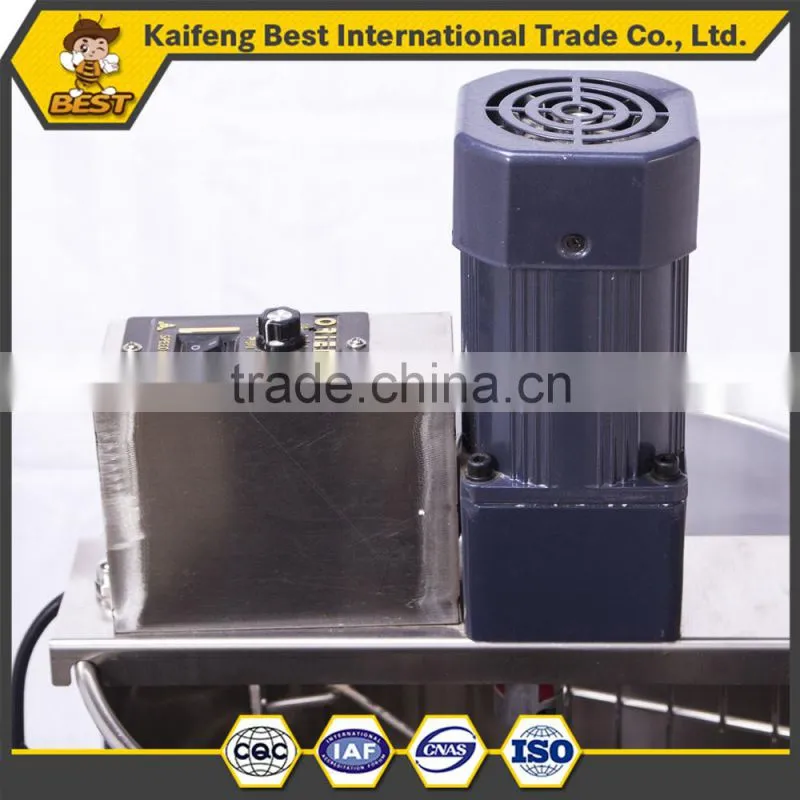 2016 new style 12V/110V/220V stainless steel electric 3 frame honey extractor hot sale