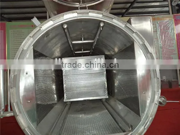 Factory price steam or water used single pot sterilizing canned food retort pot