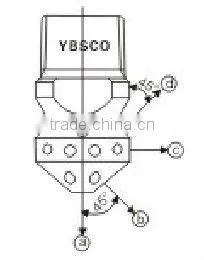RSP tube wash jet nozzle/ pipe wash nozzle/ China pipe washer nozzle