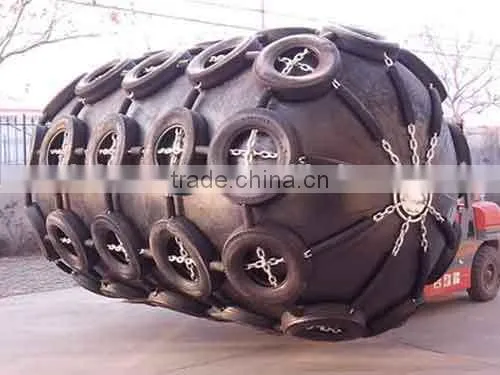 Floating pneumatic yokohama fender