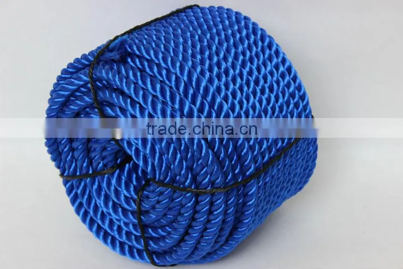 mixed colour pe rope