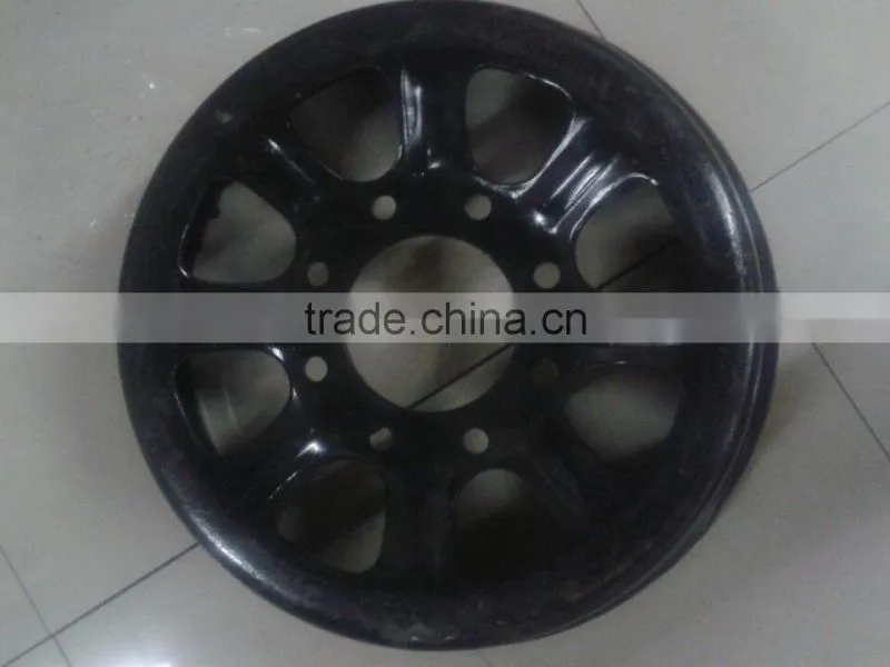 high quality steel train wheel from Jiujiu wheel rim