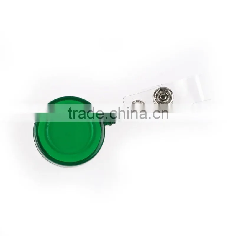 2016 Cheap Best Selling Retractable Reel Yoyo Plastic ID Card Holder with String