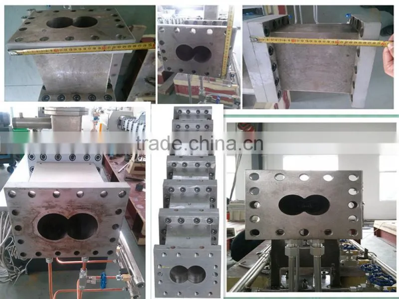 plastic +wood powder WPC composite granulation line