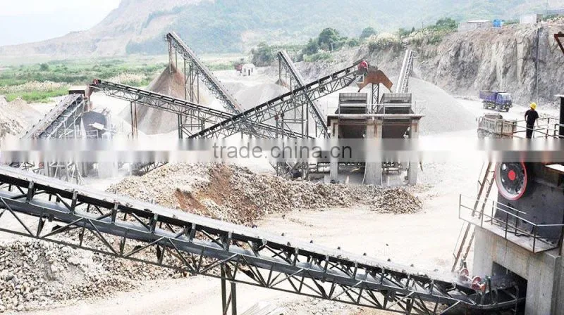 high performance 20-500t/h stone crushing plant for limestone,quartz, etc