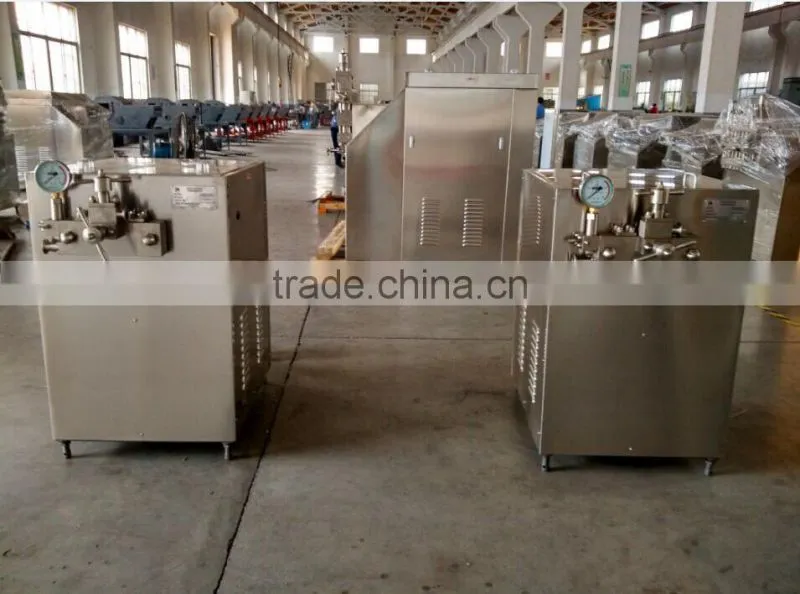 high pressure inline homogenizer pump