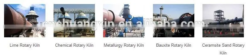 180 to 10000 tpd wet and dry Cement rotary kiln for cement plant