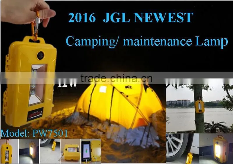 12v led emergency light 12w led camping light