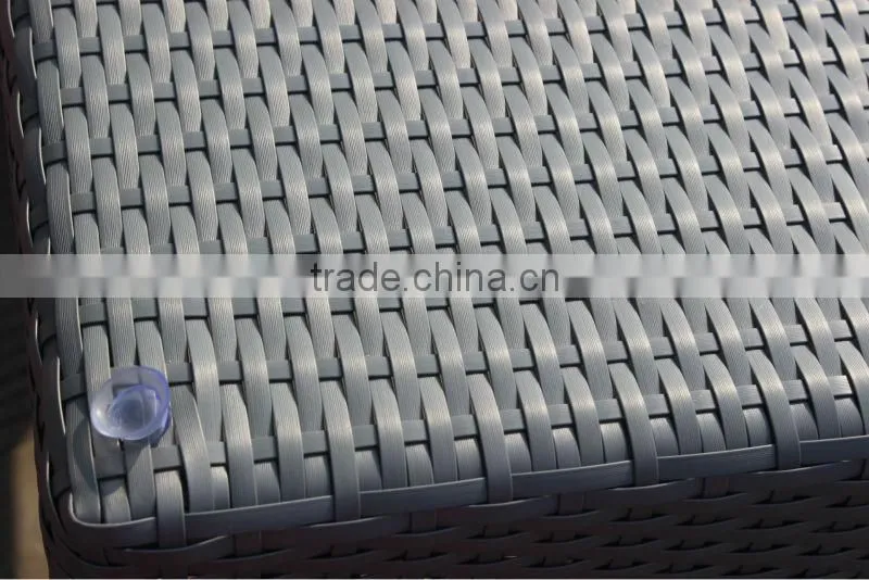 Outdoor PE synthetic rattan benches leisure table and chairs CF1275