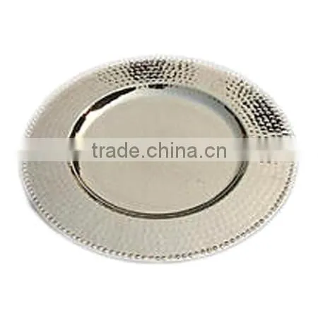 Mosaic Charger Plate, glass mosaic charger plate, charger plate