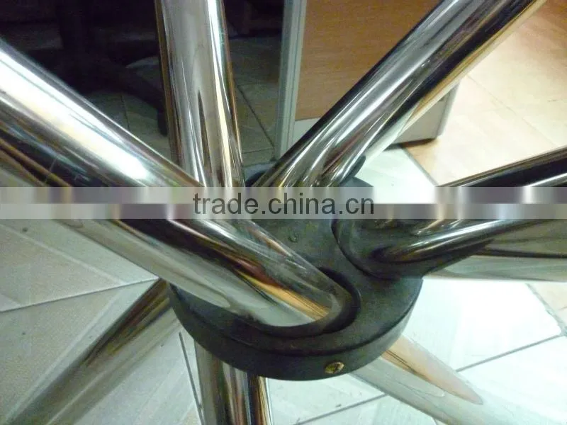 Factory price tempered glass folding dining tables