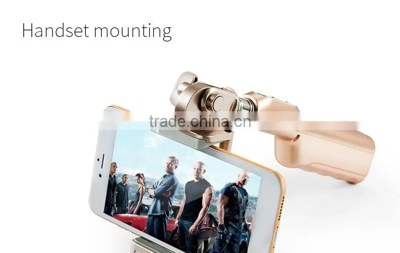 2016 Profession Design Enhancing Light Selfie Stick with Power Bank Portable Monopod with Mirror